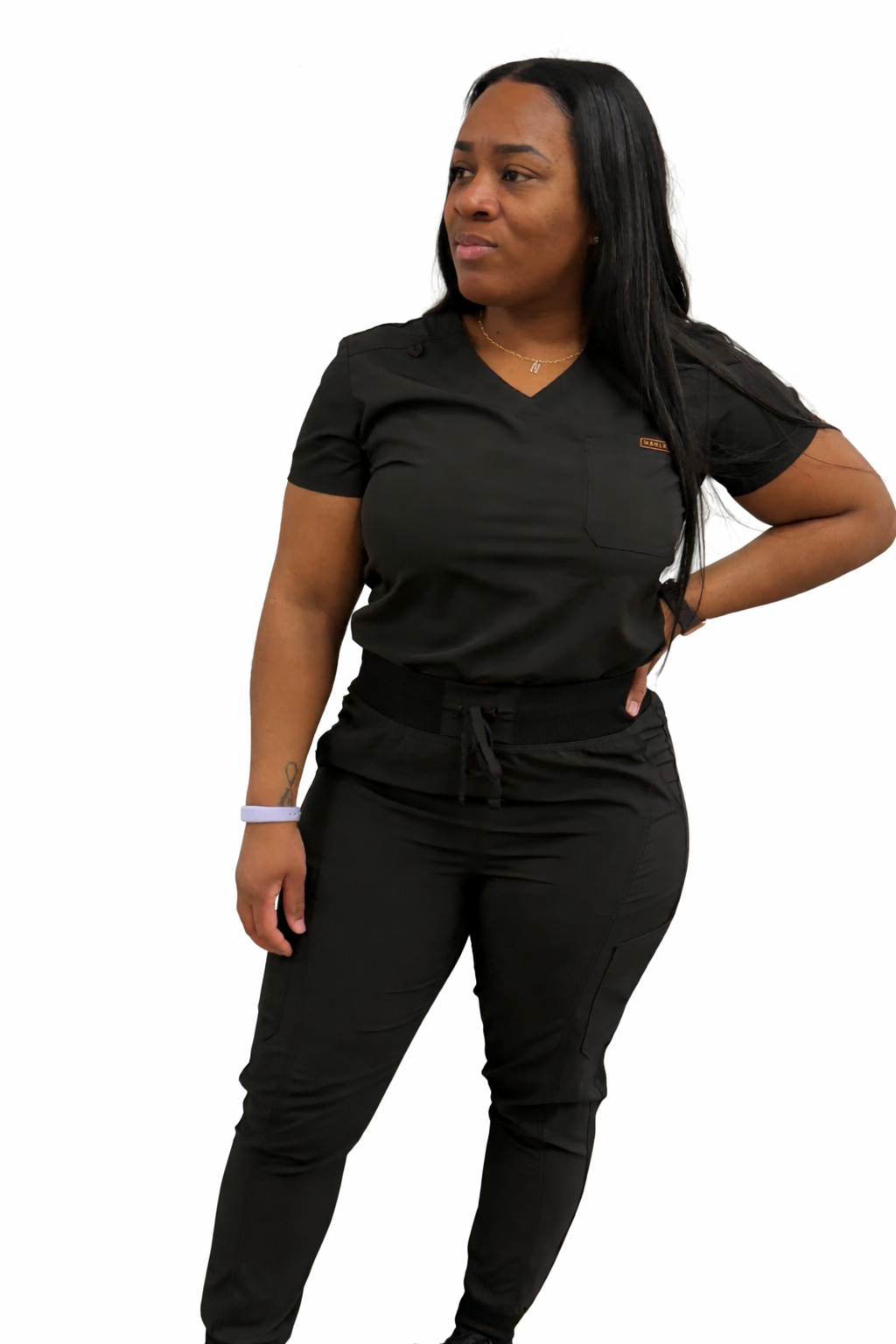 WOMEN'S PREMIUM STRETCH JOGGER SCRUB SET