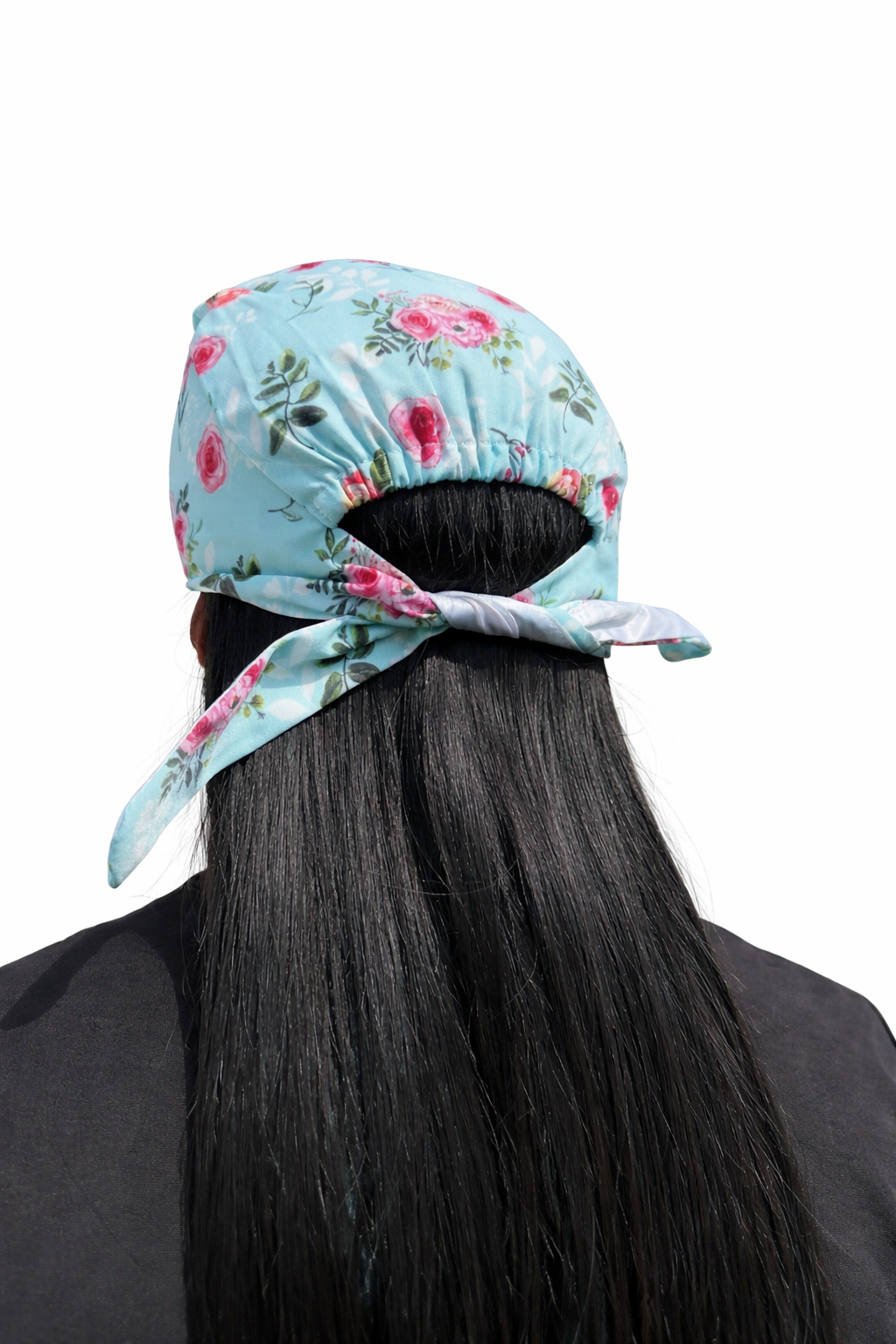 Floral Scrub Cap